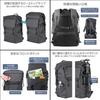HAKUBA Camera Bag Plus Shell City Roll Top Backpack 26 G05 AZ Black Camera Backpack Back Access Side Access 2 Air Camera Camera Back Camera Back Camera Back Camera Back Access 2 Air Camera Camera Function Extend Function Large