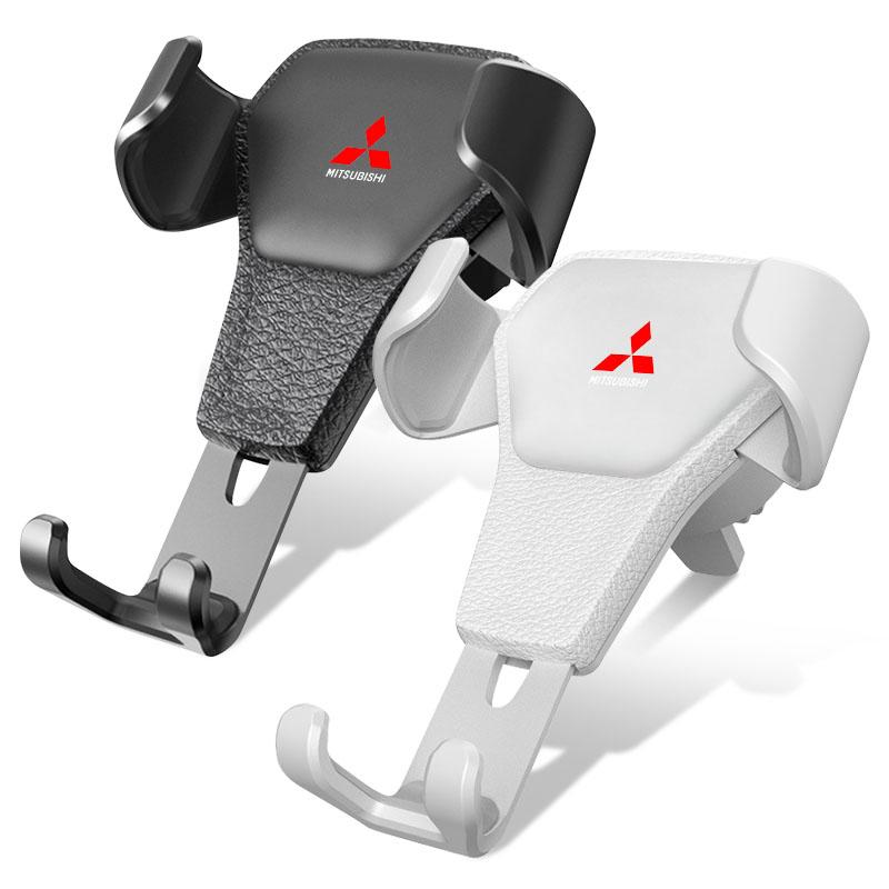 Universal Gravity Auto Phone Holder Car Air Vent Clip Mount Mobile for Mitsubishi Lancer Triton Galant Outlander Center Hub Cap rlvc25