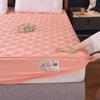 Solid Color Luxury 100% Cotton Quilted Mattress Cover Customized Anti-bacterial Air-Permeable Bed Cover Not Including Pillowcase