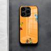 S-Sesame S-Street Phone Case For IPhone 17 Air 16 E Pro Max 15 14 13 Mini 12 Pro 11 Max Plus Black Glass Cover