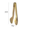 With Food Stainless Steel Golden Handle, Meat Handle, Bread, Hollow Cake, Grill, Kitchen Utensils, Kitchen Accessories, 8 Styles