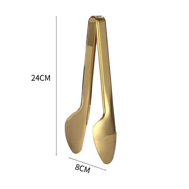 С ручкой из пищевой нержавеющей стали с позолотой, ручка для мяса, хлеб, полый пирог, гриль, кухонные принадлежности, кухонные аксессуары, 8 стилей