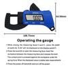 Precise Digital Thickness Gauge Meter Tester Micrometer 0-12.7MM 0.01MM Digital Thickness Gauge Thickness Gauge