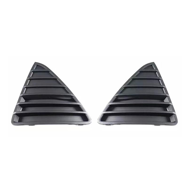 Car Front Bumper Triangle Cover Honeycomb Hole Grille For Ford Focus 3 Grille 2011-2014 BM51-17K946 BM51-17K947