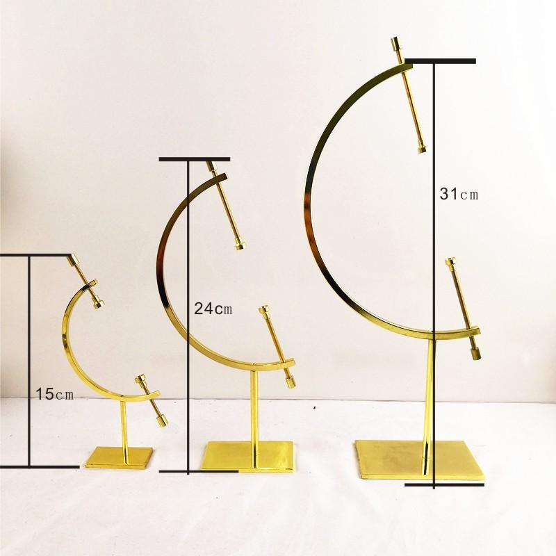 Crystal Ball Metal Base Globe Shape Gold Globe Fashion Crystand Stand Decorative Fixed Agate Ball Stand Decoration Gloden Globe