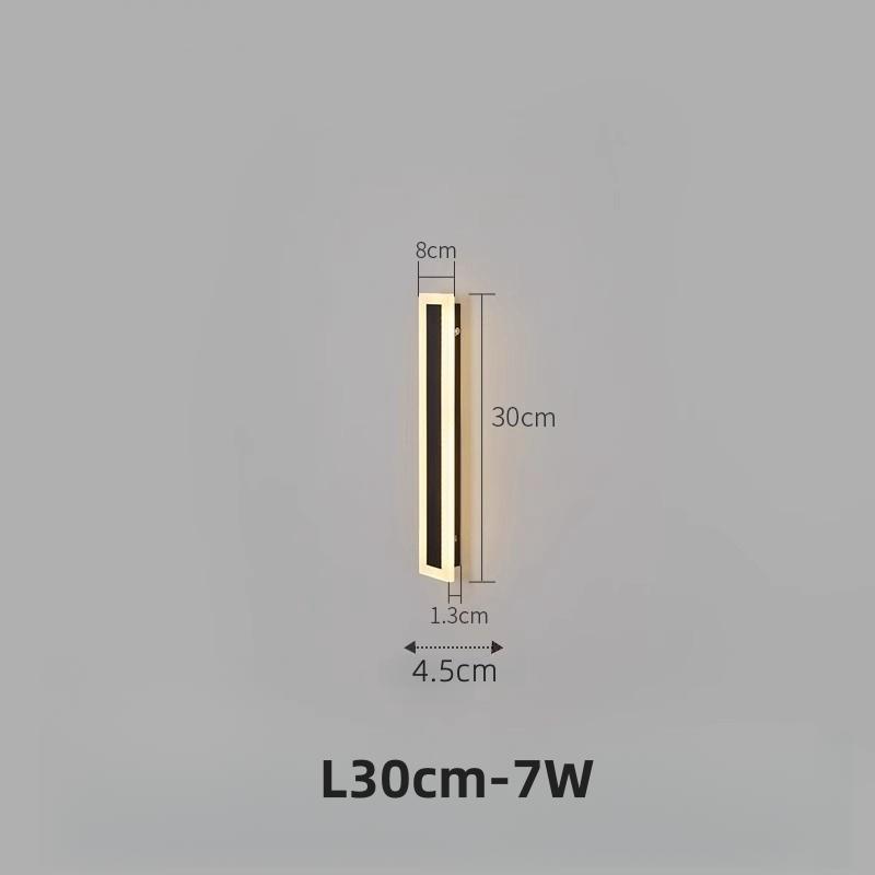 Уличный водонепроницаемый светодиодный длинный настенный светильник IP65 крыльцо вход Sonce двор передняя дверь сад наружная стена светильник AC110/220V