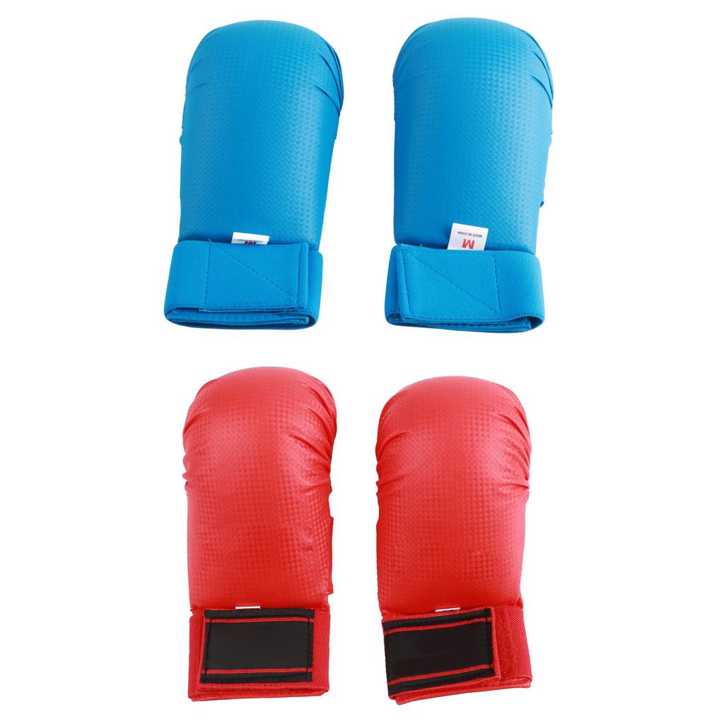 Перчатки для карате Пара боксерских перчаток Защита рук для карате с защитой большого пальца для спортивных игр, тренировок по боевым искусствам