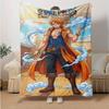 1pc Skyward Adventure Namus Weather Magic Soft Throw Blanket Flannel All Season Light Weight Living Room/Bedroom Warm Blanket. M727014