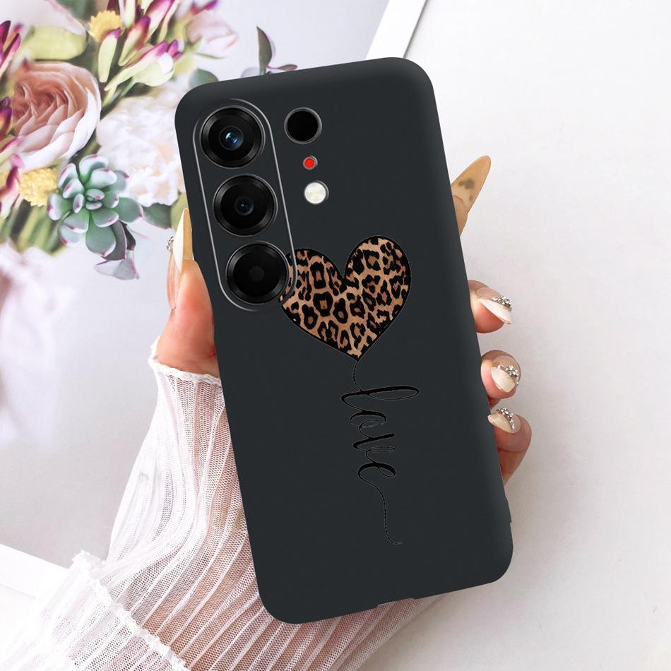 For Tecno Camon 50 4G CN5 Cute Flower Butterfly Cat Painted Case For Tecno Camon50 4G Black Silicone Soft Phone Cases