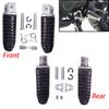 Motorcycle Rear Front Footrest Footpeg Pedal Passenger Foot For Suzuki GSR600 GSF1200 GSX1300R