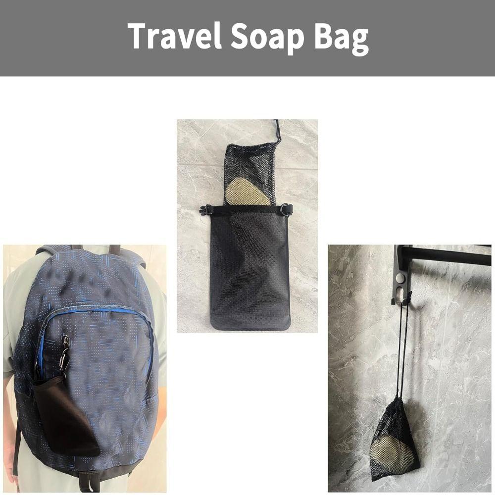 Быстросохнущий дорожный мыльный мешок, герметичный мыльный мешочек, новый дорожный футляр для мыла, плавание