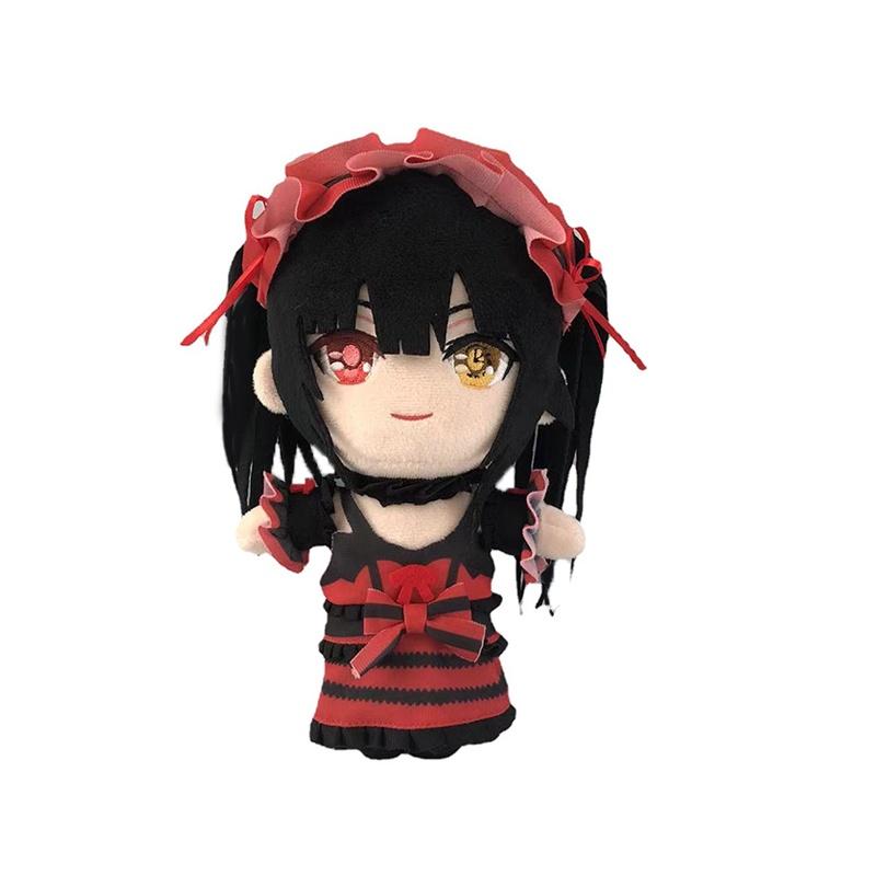 Cute Cartoon Style Kurumi Tokisaki And Fourteenth Plush Toy Doll Crystal Ultra Soft Stuffed Toy