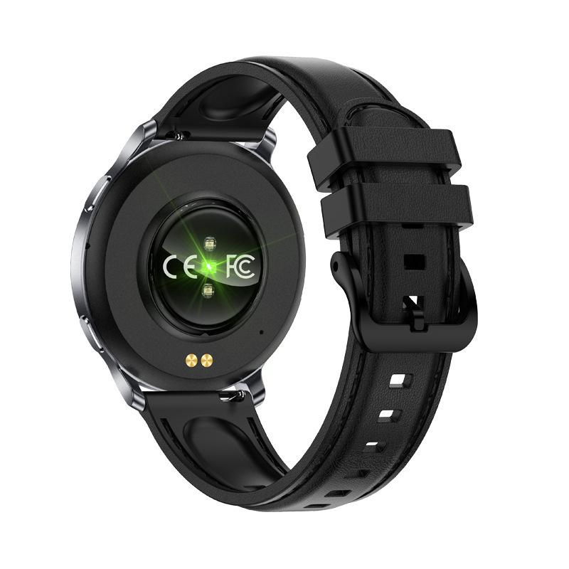 New AMOLED-screen HT39 Smartwatch Stylish Couple's Timepiece Heart-Rate Monitoring for Calling Fitness Tracking Life
