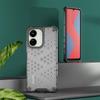 KEYSION Противоударный защитный чехол для POCO C65 M6 5G, силиконовый + ПК, прозрачная сотовая задняя крышка для телефона Redmi 13C 4G 13C 5G