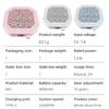 Reusable Filter Nail Dust Collector High Efficiency Cordless Portable Dust Suction  Home Nail Care