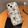 Прозрачный чехол для телефона "Серебряная звезда" совместимый с iPhone 11/12 противоударный iPhone 13/14/15/16 Премиум X/XS