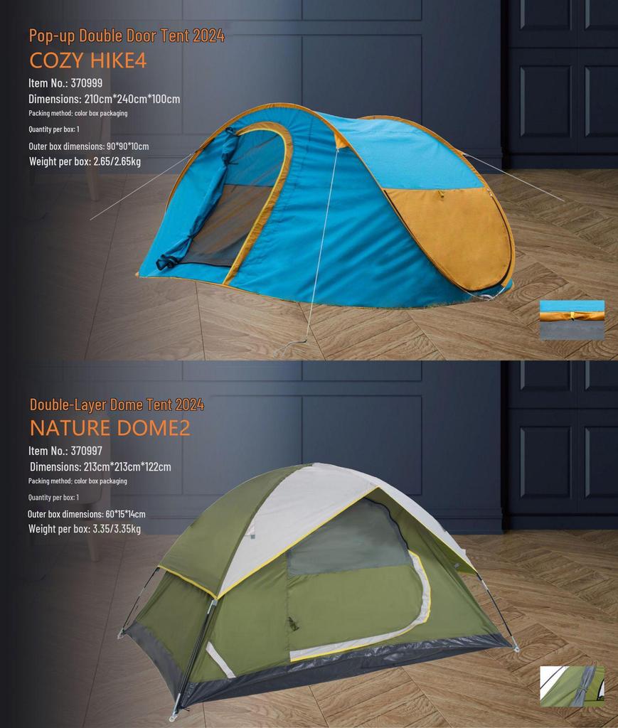 JILONG Outdoor Camping Set: Folding Tent with Complete Accessories