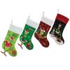 4 шт. Рождественские носки Гринча для Рождества, для камина, для подвешивания на рождественскую елку