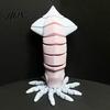 Flexible Jointed Squid Toys 3D Printed Articulated Toy, Movable Joints Figurine, Marine Animal Figures Simulated Sea Fidget Toy for Desktop Decoration