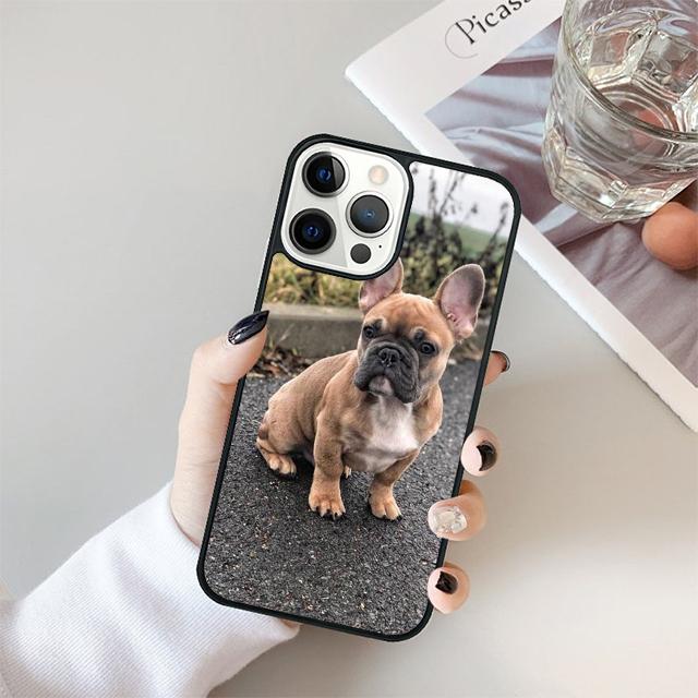Милый французский бульдог йога Чехол-оболочка для iPhone 17 Air 15 16 14 13 12 Pro Max 11 Pro Max Plus Чехол для телефона