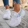 Женские дышащие повседневные кроссовки из сетки Fly Knit - Удобные, с мягкой подошвой, идеально подходят для весенних и осенних прогулок