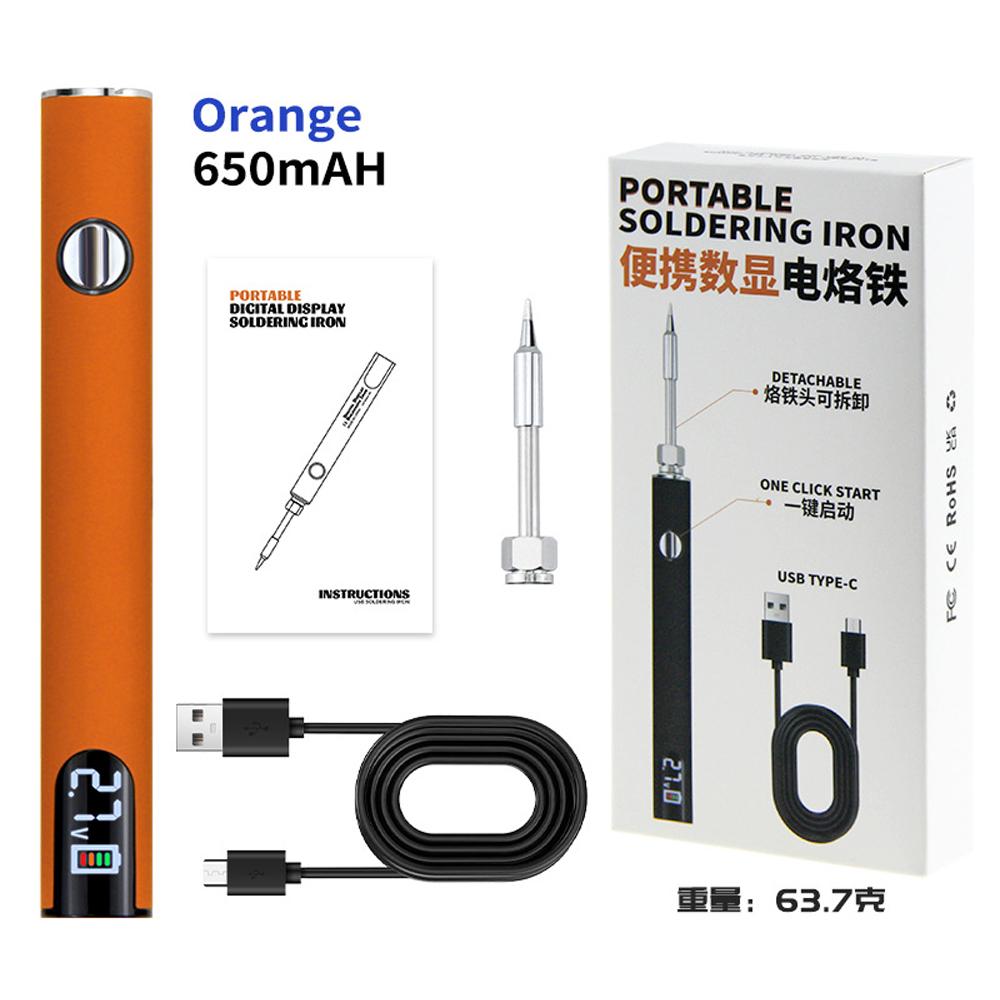 650 мАч Удобный USB-паяльник USB-выжигатель 510 разъем LED дисплей батареи трехскоростной регулируемый напряжение