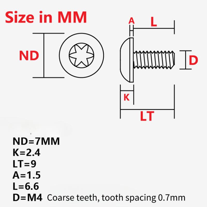 1 Set Custom Grip Handle Stainless Steel Screws Nails with Key Screwdriver for 1911 Models DIY Make Accessories