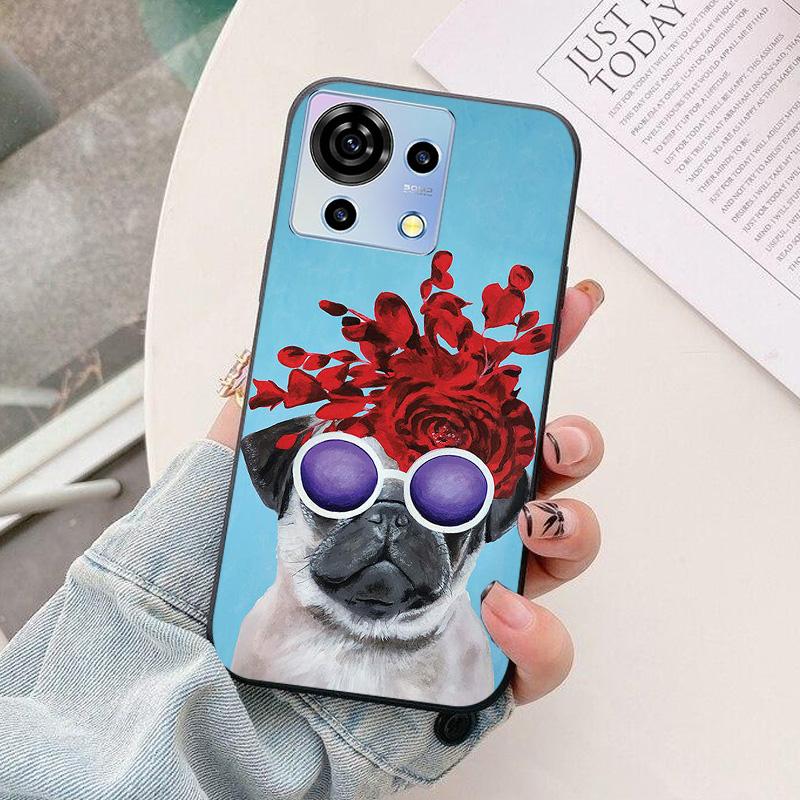 For ZTE Blade V50 Vita Phone Case astronaut Silicone Camera Protection Back Cover For ZTE Blade V50Vita 6.75" Funda Coque Capa