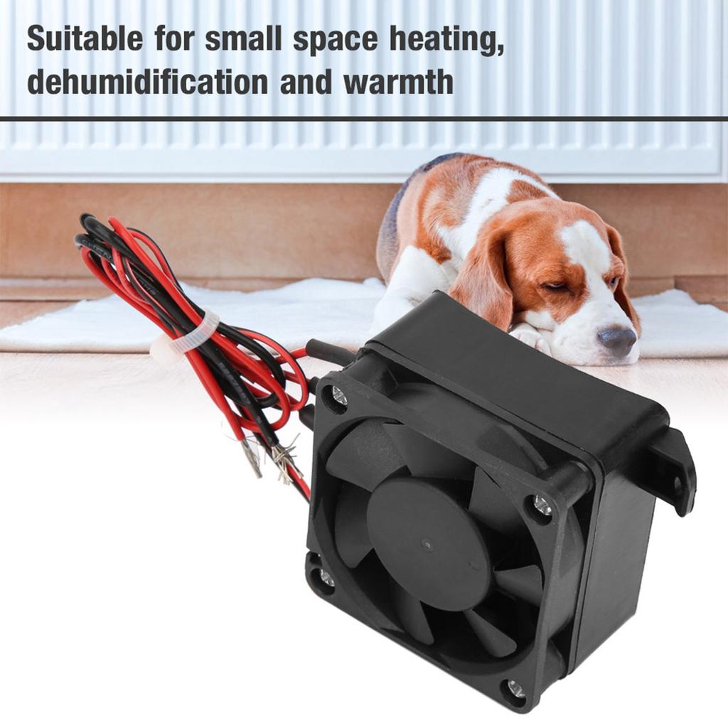 110 В Мини Воздушный Нагреватель Постоянная Температура Изоляция PTC Термистор Нагреватель С Вентилятором(12В250Вт)