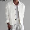 Mens Oversized Long Sleeve Button Down Casual Loose Shirts
