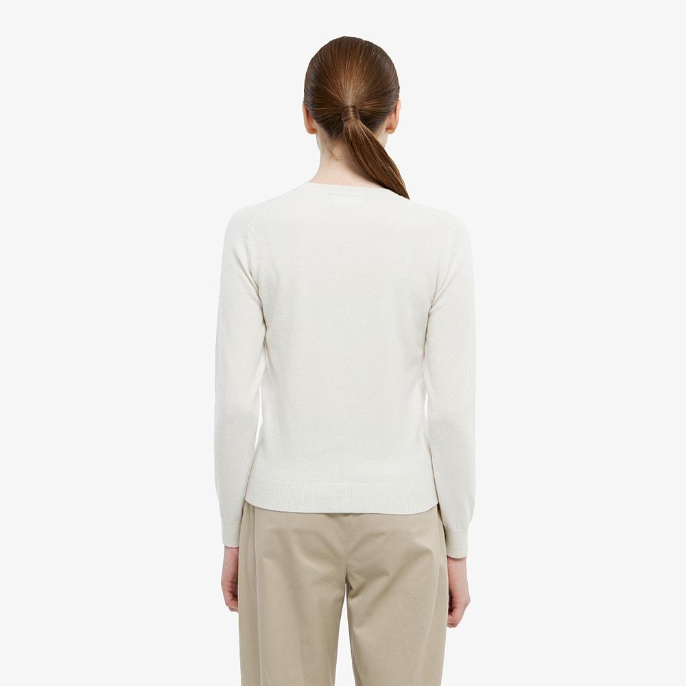 [lacoste] Women's Basic Crewneck Sweater AF294E-55NXFJ