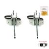 EDP1066-1 2 Pieces Rear Left AND Right Door Catch Hinge Brake Stop Check Strap Limiter for BMW 5 Series E34 7 Series E32 51228168090