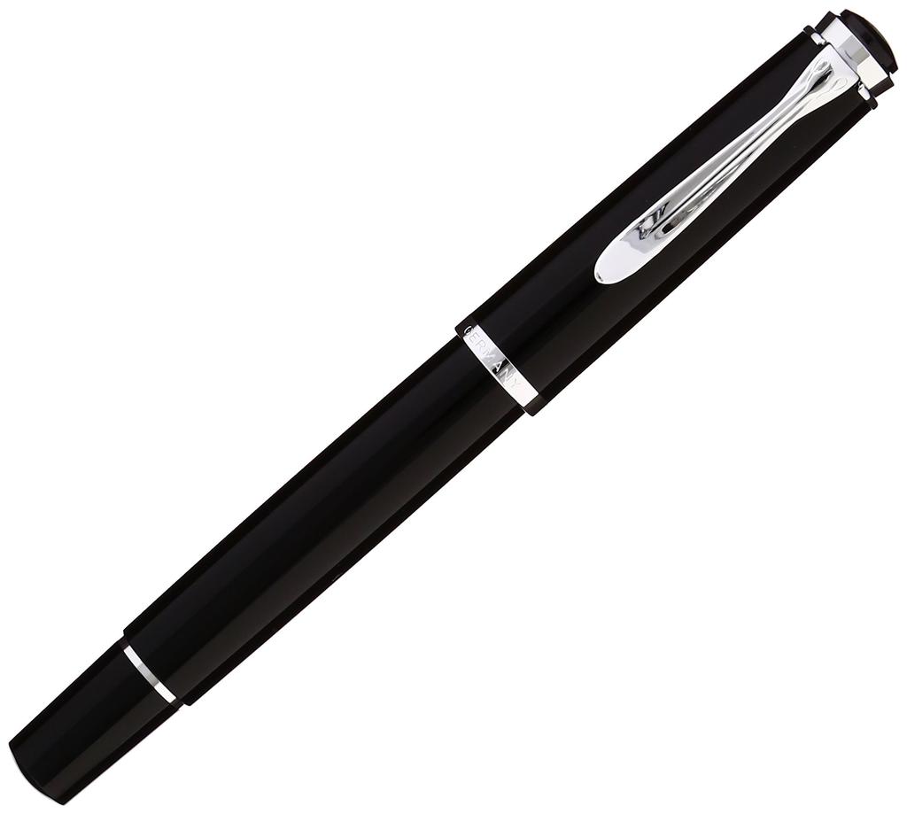 Перьевая ручка Pelikan Classic M205, Средний размер M205, Черная, Перо,