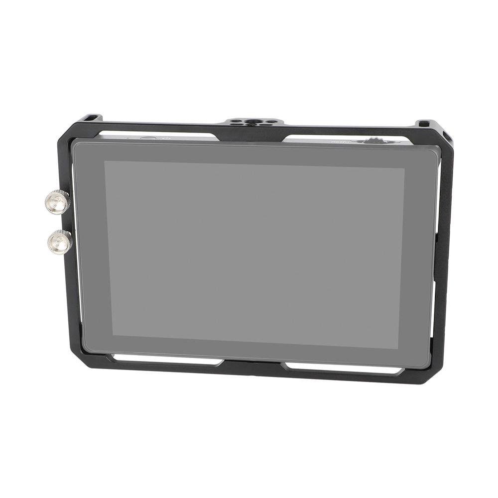 FeelWorld F7 Plus 7" Monitor Cage with Cable Clips