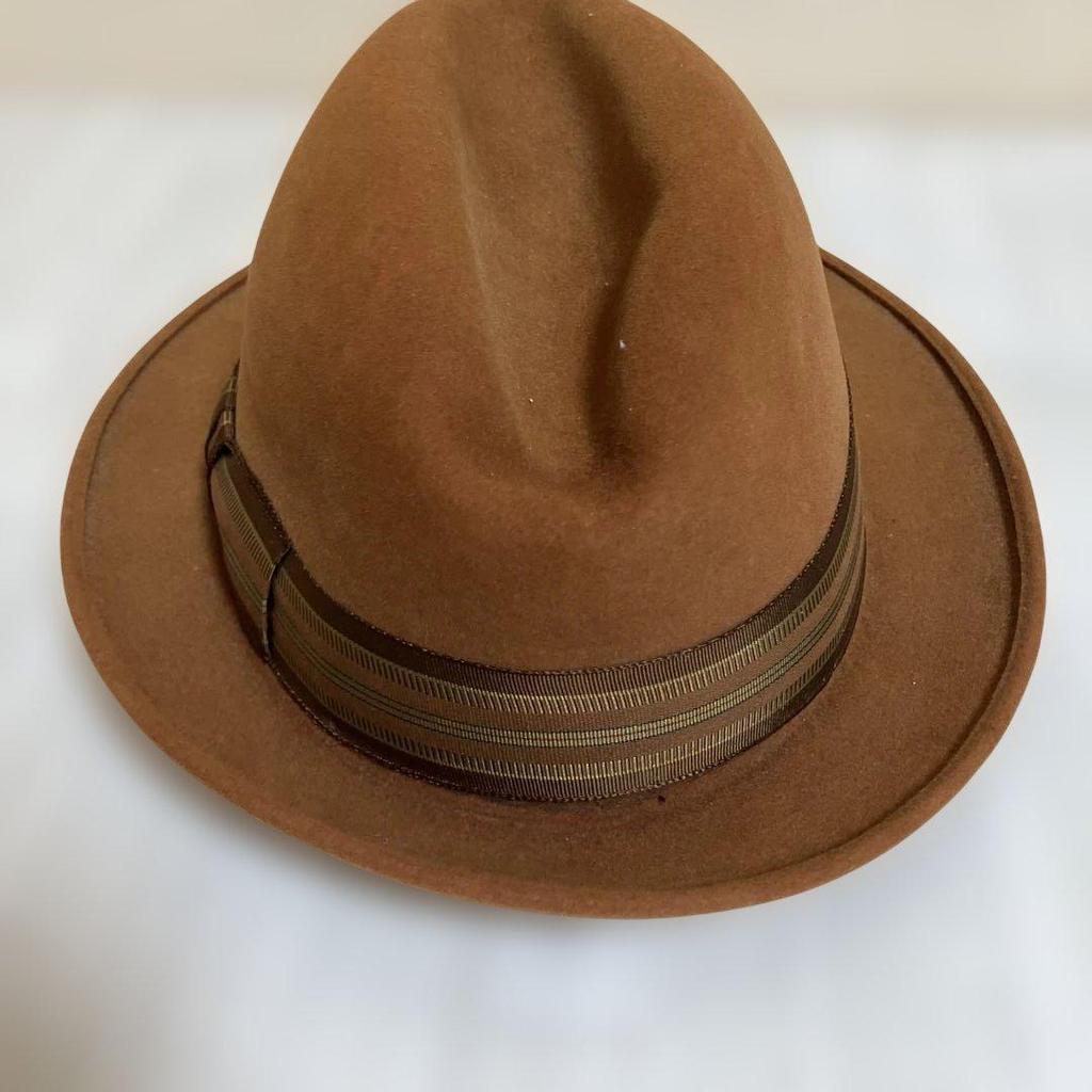 Б/у коричневая шляпа Stetson из бобрового фетра 3X