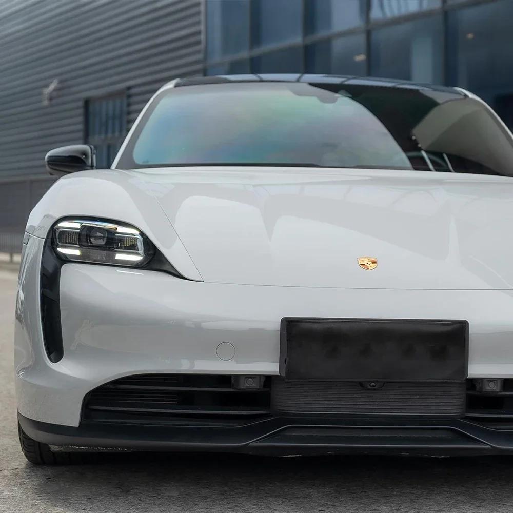 Автомобильная наклейка Матовая серая Безпузырьковая виниловая пленка Авто Наклейки для DIY Пленка для обтяжки автомобиля ПЭТ-наклейка Автоаксессуары Внешний вид Интерьер
