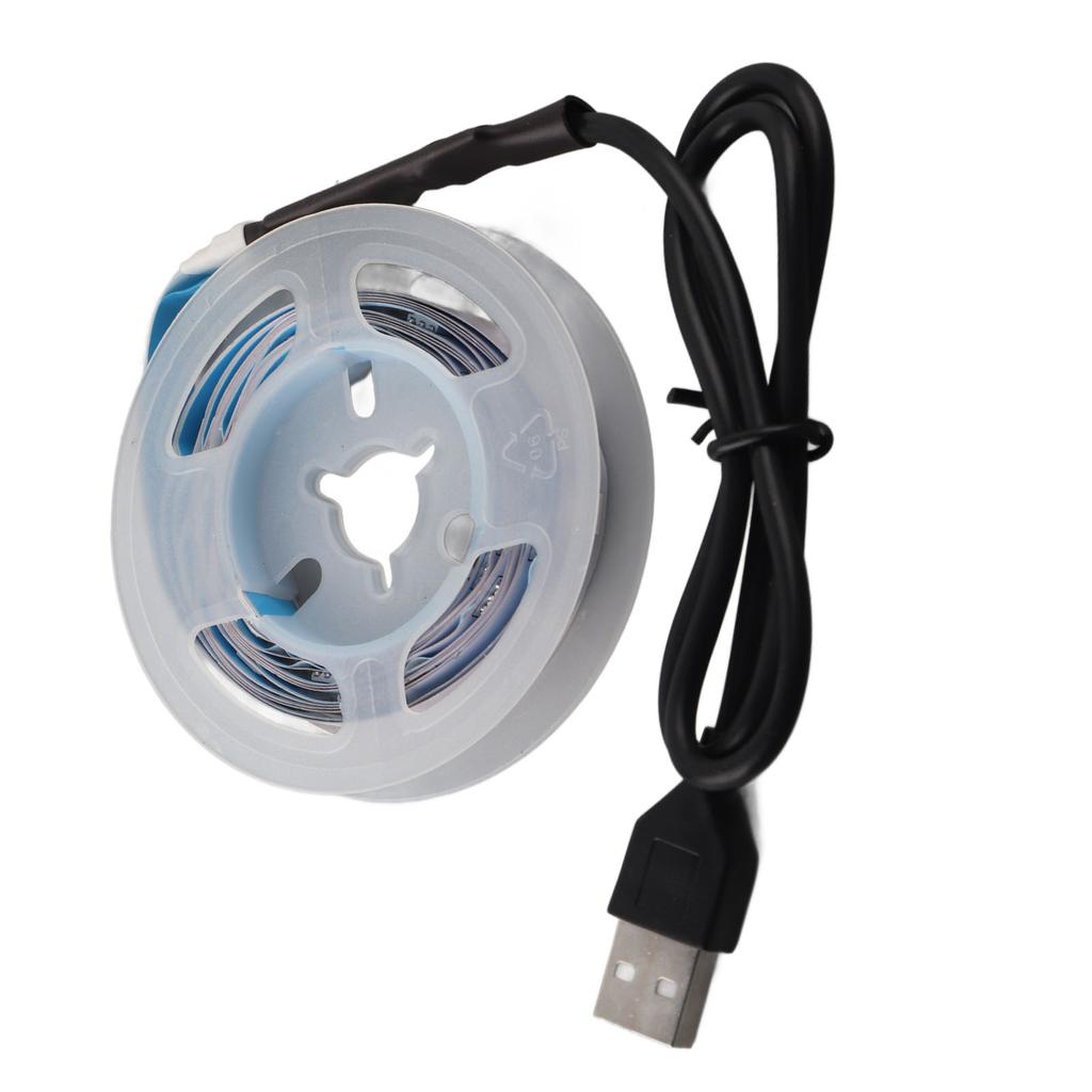 LED RGB Strip Light 5V Button Control Tape Light Color Changing USB Powered Strip Light For