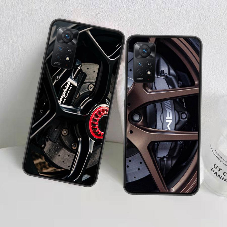 Чехол для телефона Caso Germany Sport Car Hub Guscio для Redmi Note 13 Pro 5G Plus 12 12C 10 10A 10C 9 9A 9C 9T 8 8A K60 K70 Pro Xiaomi