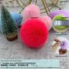 3cm 4cm 5cm Colored Imitation Rabbit Fur Pompon for Clothing, Bag Charms, Shoes & Hats DIY Decoration