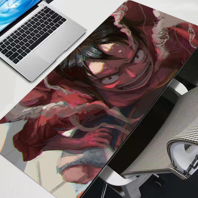 Mouse Pad Gamer One Piece Luffy Pc Computer Large Xxl Desk Mat Keyboard Anime Gaming Accessories Mousepad Carpet