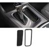 For 2015+ Dodge Charger Console Gear Shift Storage Box Cover Trim Carbon Fiber