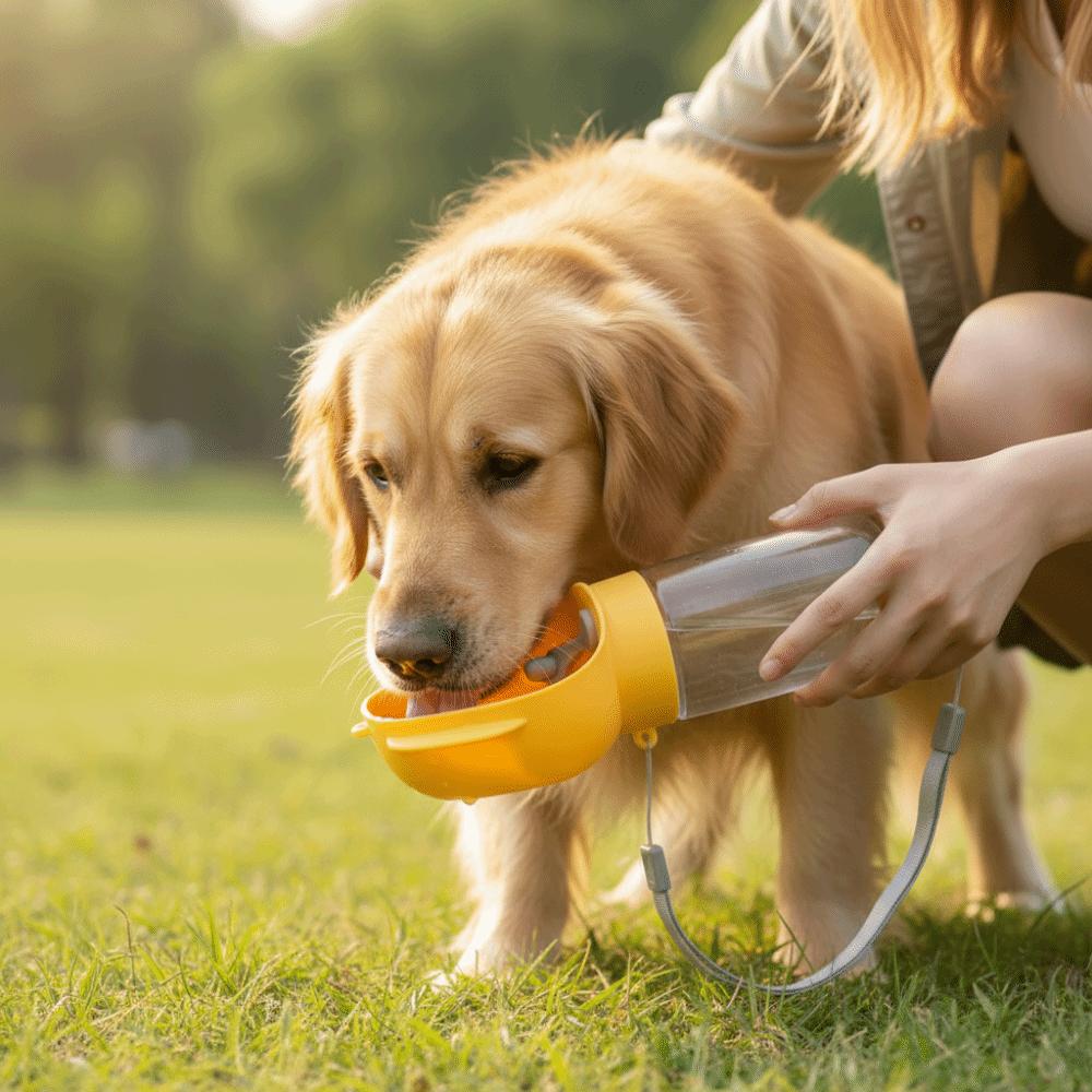 Leakproof Dog Water Bottle Large Capacity Pet Water Cup Pet Supplies Dog Outing Kettle Hiking