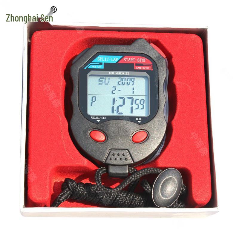 Электронный спортивный секундомер Zhonghaisen PC100D