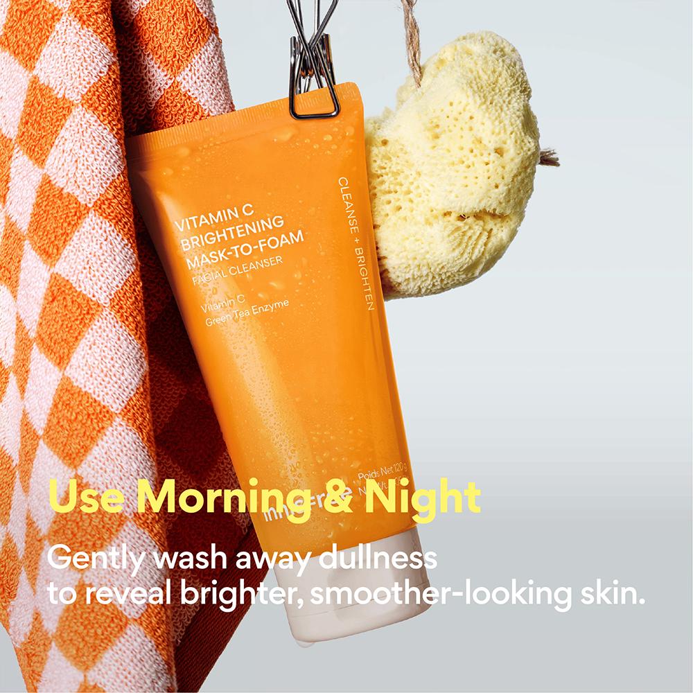 5 шт./75 г_[INNISFREE] Осветляющая маска-пенка с витамином С 15 г (Образец)