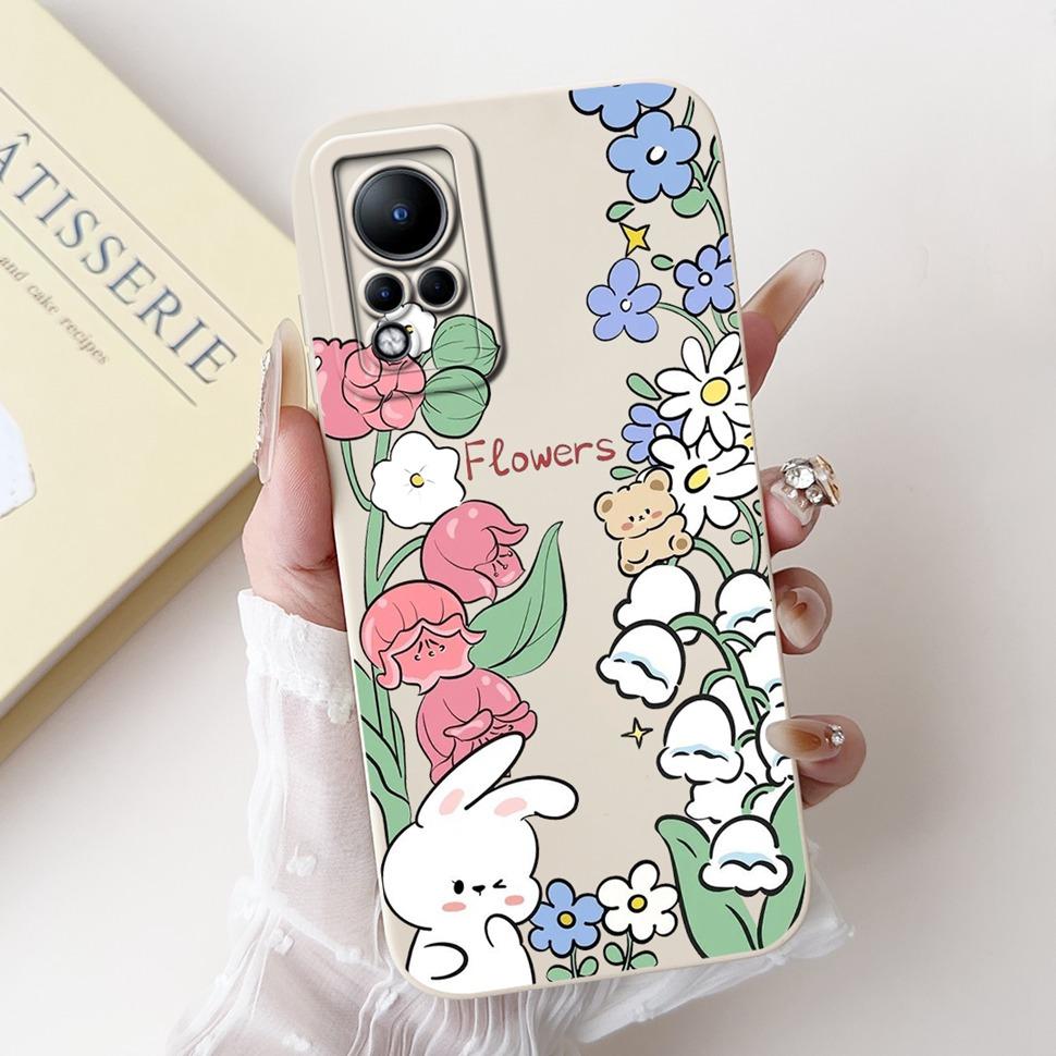Чехол для Infinix Note 11 Милый Мультяшный Животный Ударопрочный Задний Чехол Для Infinix Note 11 Note11 Fundas X663 X663B Оболочка Телефона