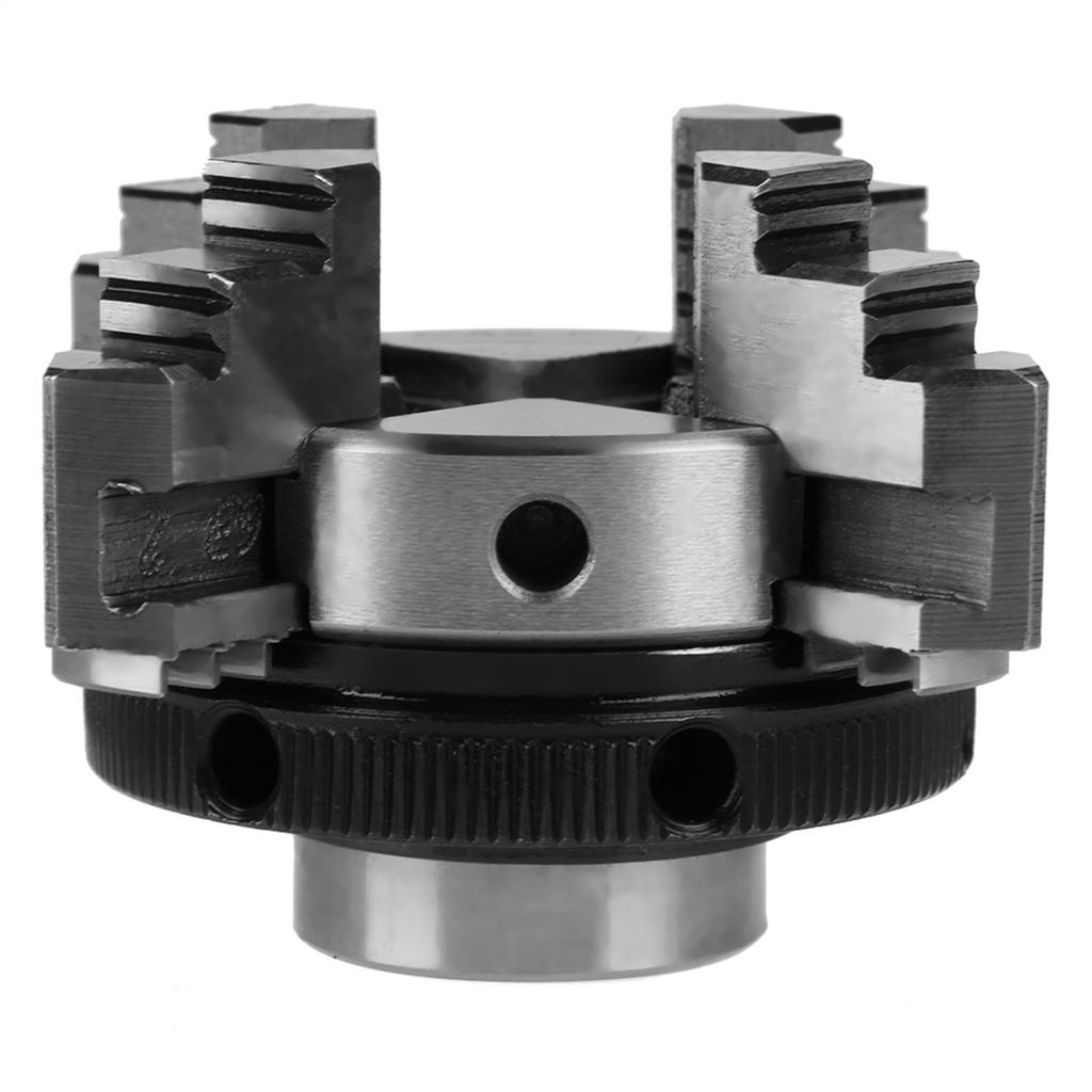 50mm Mini 4 Jaw Reversible Self Centering M14 Thread Mount Lathe Manual Chuck K02 50