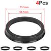 4Pcs/Set Car Accessories Plastic Wheel Hub Centric Ring 73.1 to 67.1 Wheel Hub Ring OD = 73.1mm ID = 67.1mm Wheel Center Ring