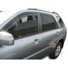 Дефлекторы воздуха - J&J AUTOMOTIVE - Kia Sportage 2004-2010 - Тонированные - Усиленный акрил - Простая установка