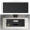 Cacoy 120x50см PU Кожаный Настольный Расширенный Игровой Коврик для Мыши Водонепроницаемый Многофункциональный Настольный Коврик для Офиса Черный Коврик, Коврик, -