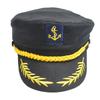 Взрослый яхтенный военный головной убор шкипера корабля моряка капитана шляпа костюм